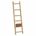 Teakholz Dekorationsleiter KEPALA 180 cm - Handtuch- und Kleiderhalter